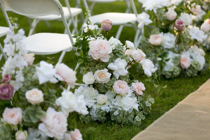 12 Love Story Aisle Flowers