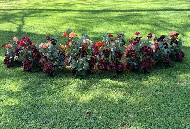 (12) Evermore Aisle Flowers