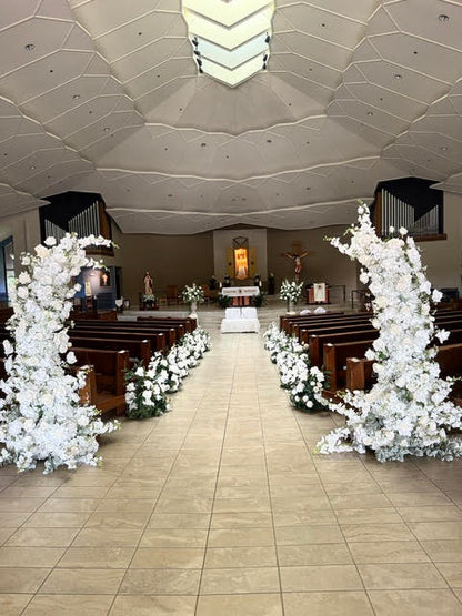 Fairytale Double Arch Wedding Rental | Two Floral Moon Arches | Reno, Lake Tahoe & Sacramento