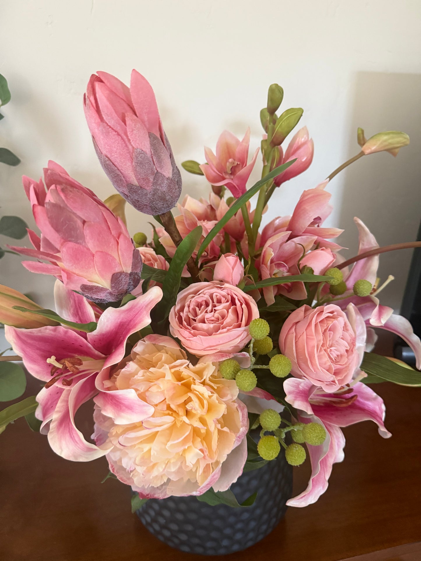 Blush Tropic- Large stationary arrangement