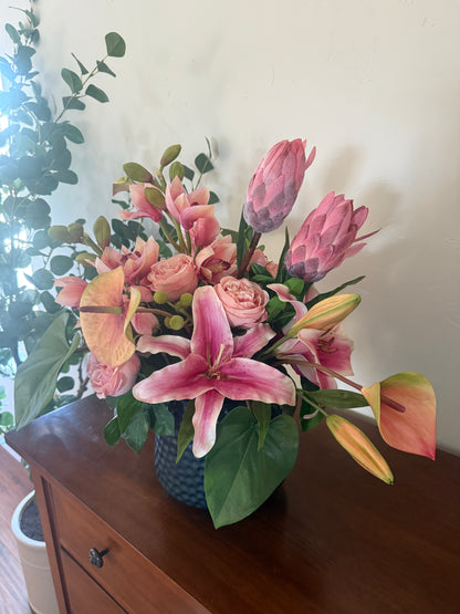 Blush Tropic- Large stationary arrangement