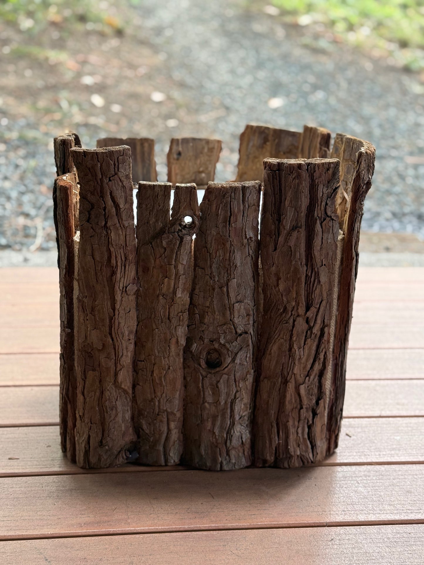 (2) Real wood Wraps for 12 inch pedestals