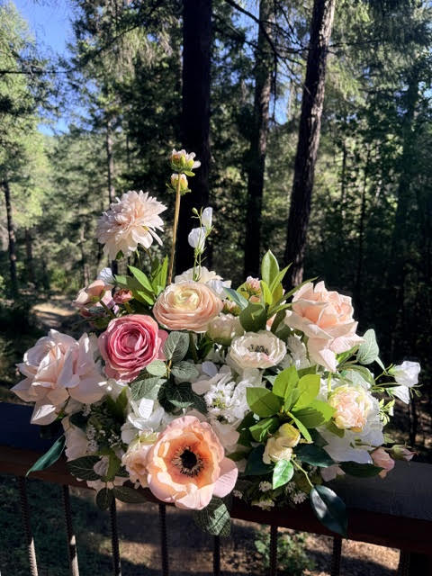Love Story Centerpieces — Set of 12