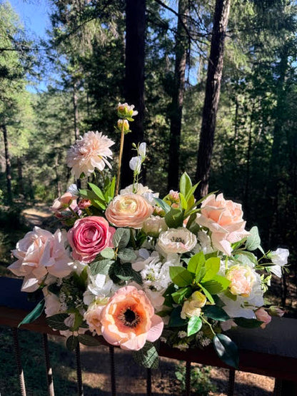 Love Story Centerpieces — Set of 12