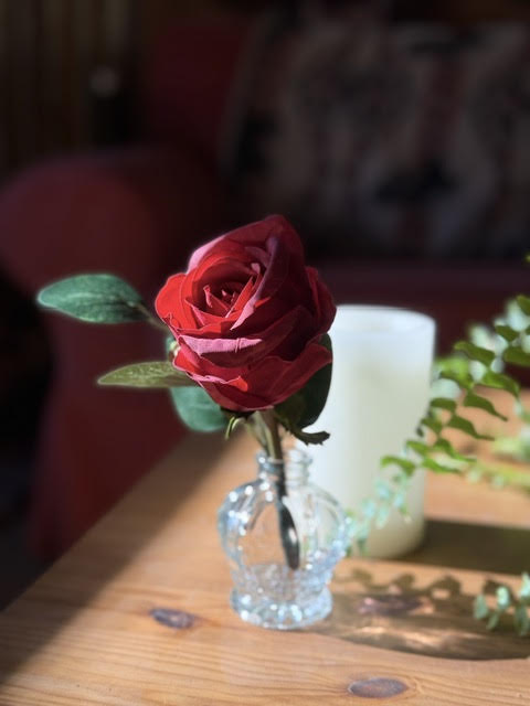 (12) Red Rose Centerpieces