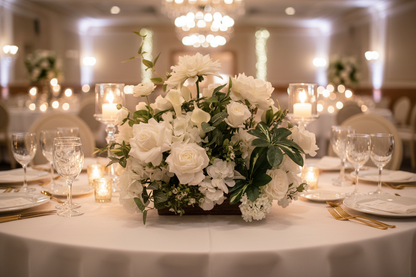 Large Enchanted Centerpiece at Wedding Table